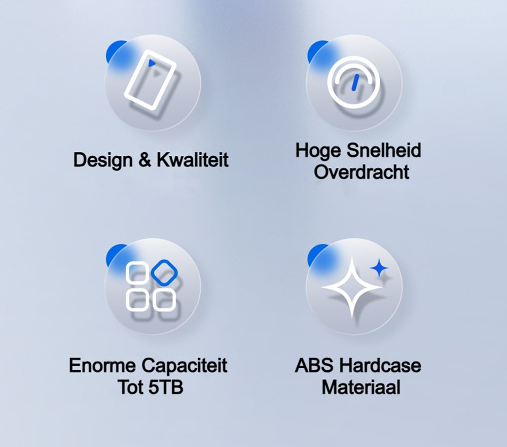 Dutch Wanted - Externe Harde Schijf - 2TB