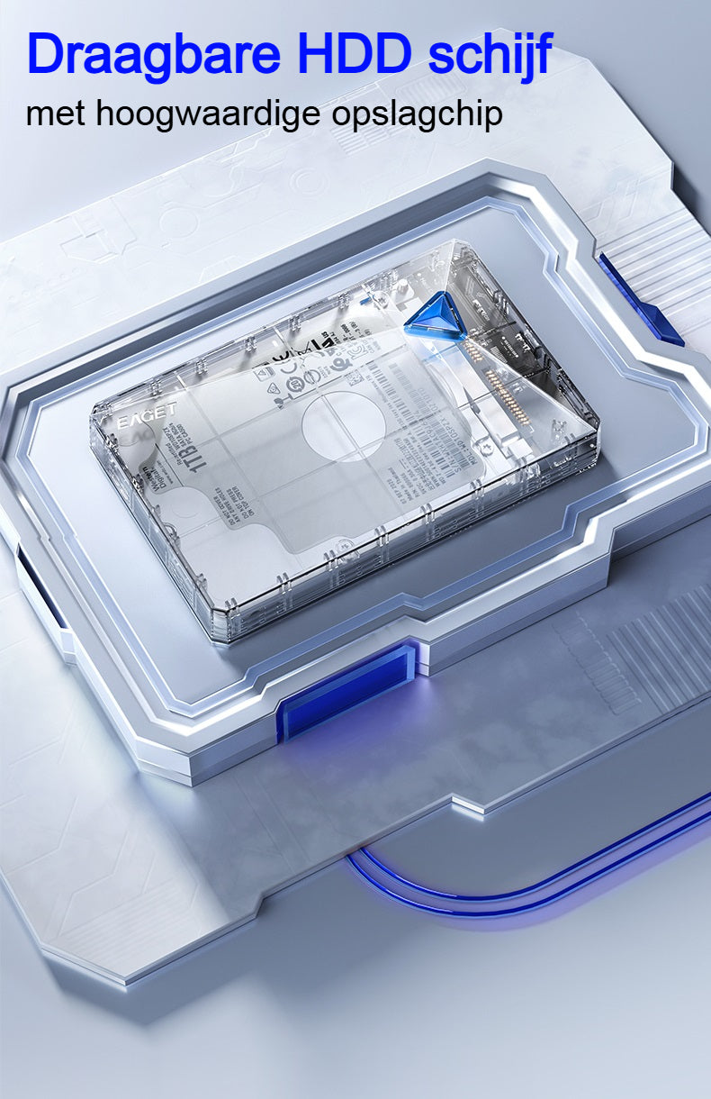 Dutch Wanted - Externe Harde Schijf - 2TB