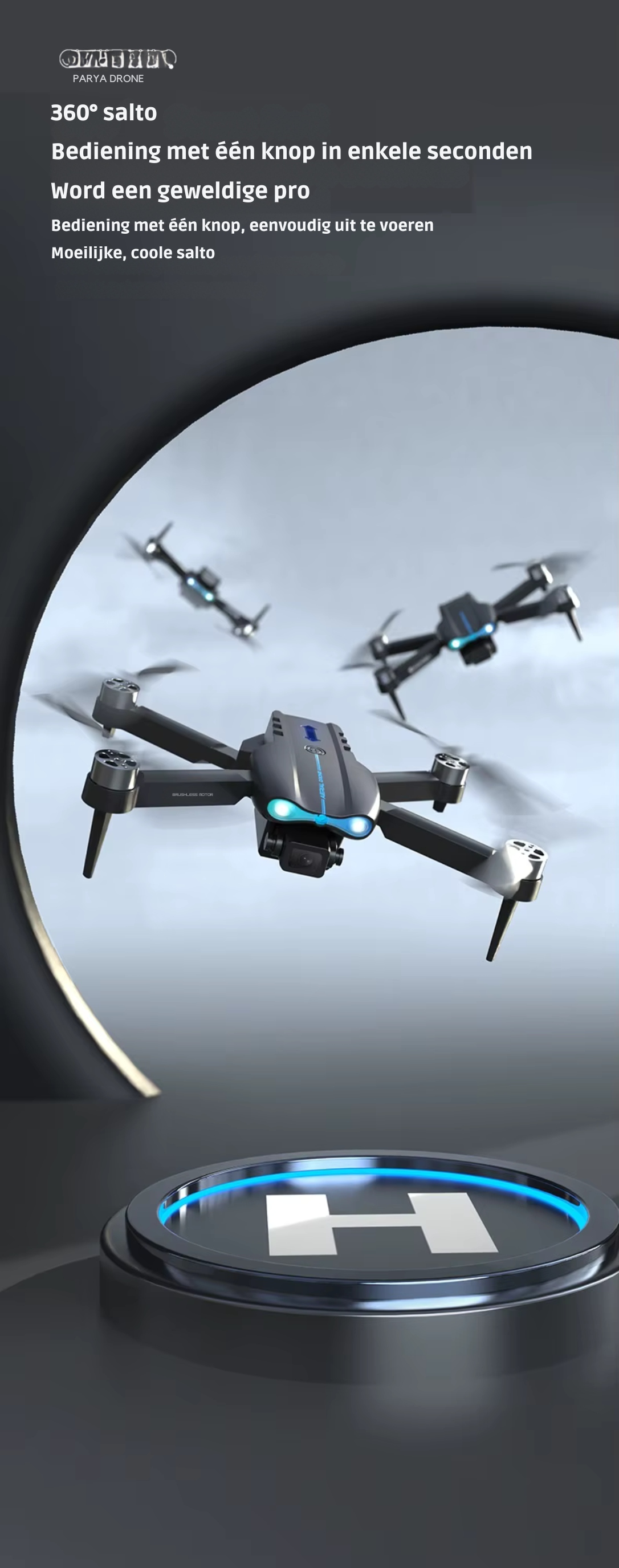 Dutch Wanted Max flow Drone