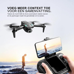 Parya Supreme Mini Drone - Drone Met Camera - Zwarte Mini Drone