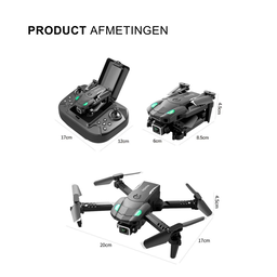 Parya Supreme Mini Drone - Drone Met Camera - Zwarte Mini Drone