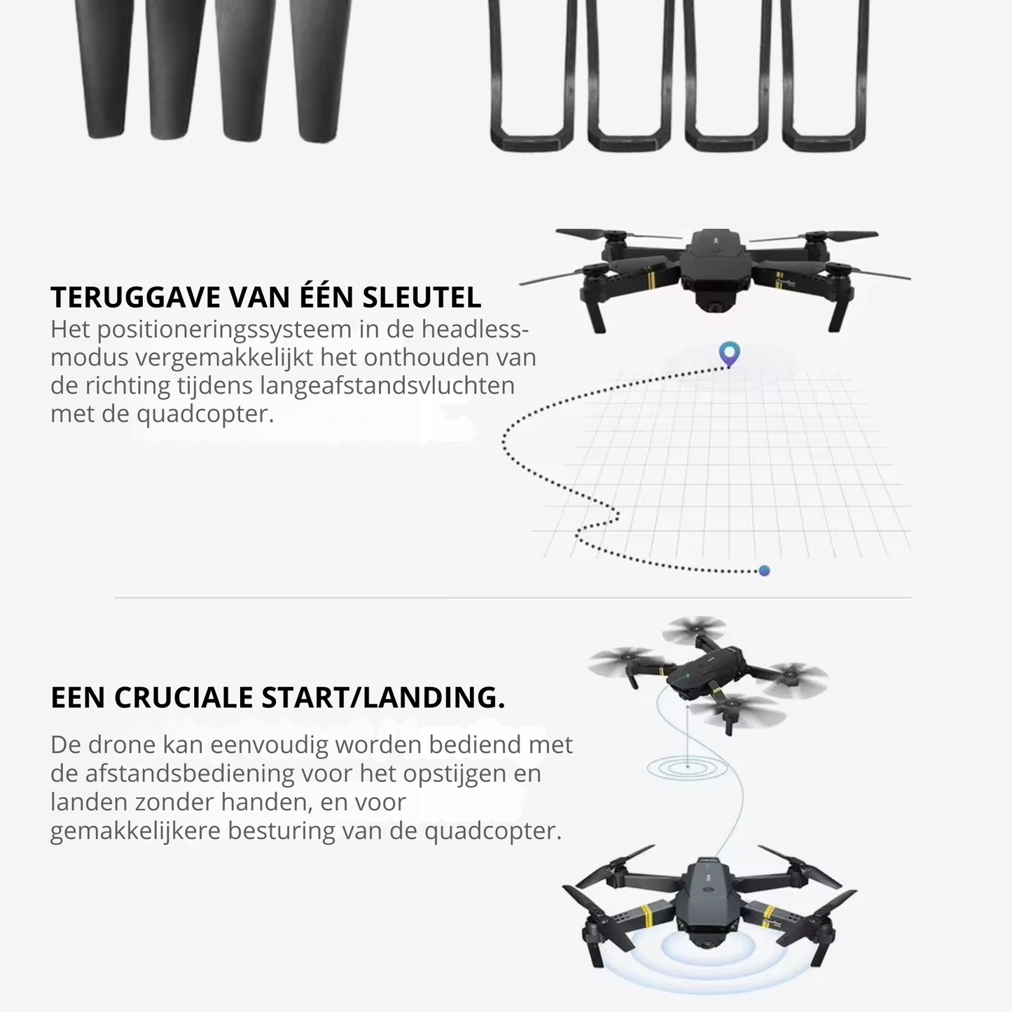 Parya Official - FPV Drone - Zwart